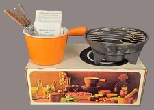 Ancien servie à fondue Le