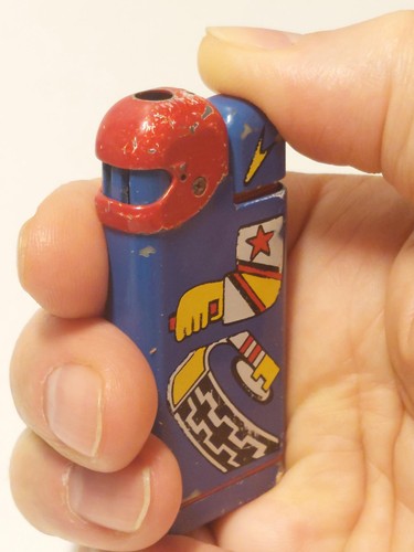 Briquet métal gaz - , « modern
