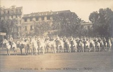 Algérie - ALGER - Fanfare du 5e Chasseurs d'Afrique - CARTE PHOTO