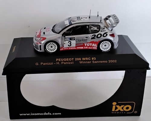 Peugeot 206 wrc panizzi rally - wrc,