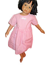 robe cotoe vichy rose mesure