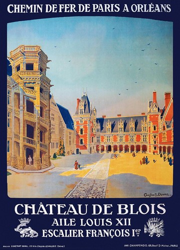 Affiche chemin fer - affiche, po