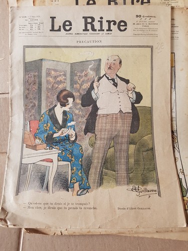Rire revue ancien - le,