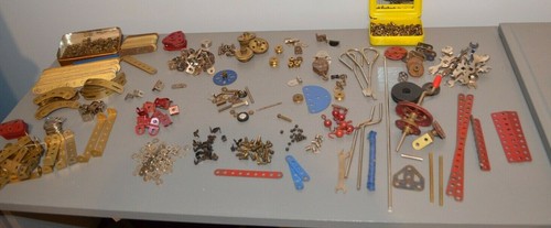 Lot pièces meccano années - meccano,