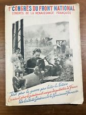 Comité Libération des Bouches du Rhône Marseille 1944 Résistance Front National