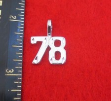 14KT or Blanc EP Numéro 78 "