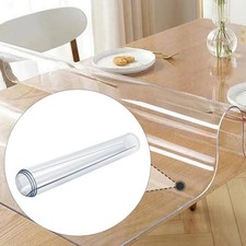 Tapis de bureau transparent et imperméable pour table en verre ou en bois,