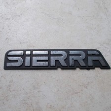 FORD SIERRA monogram emblem badge sign car old automobile France plastic