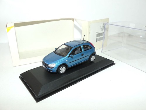 Opel corsa bleu minichamps - opel, b