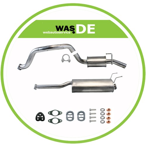 Kit échappement silencieux - d'échappement,