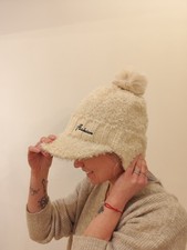 Bonnet casquette fourrure