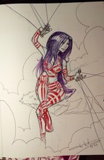 Artbook Pin-up dédicacé et