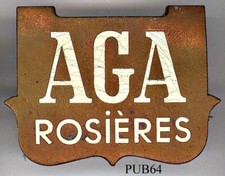 PUB64 -  BROCHE PUBLICITAIRE - AGA ROSIERES