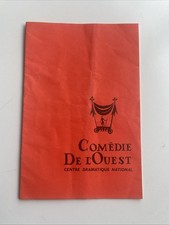 Programme théâtre "Marius"