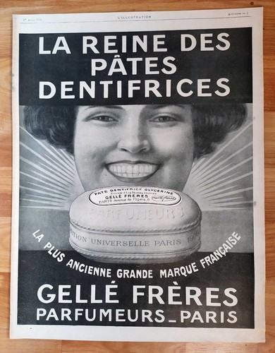 Publicité papier parfumeur - papier,