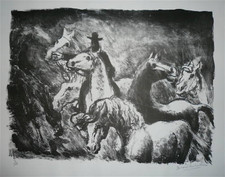 Cochet gérard lithographie - cochet,