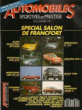 AUTOMOBILES SPORTIVES ET DE PRESTIGE 25 MERCEDES 500 E OPEL LOTUS OMEGA VENTURI