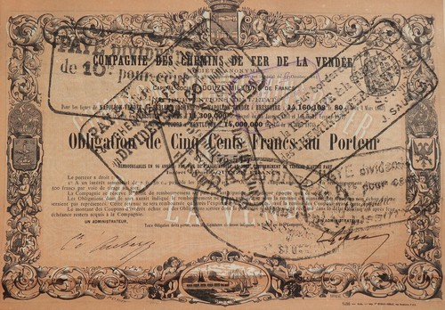 Action 1888 chemins fer - chemins,