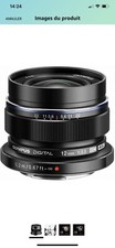 Olympus M.Zuiko Objectif Digital ED 12mm F2.0, focale fixe lumineuse