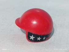PLAYMOBIL CASQUE ROUGE MOTO