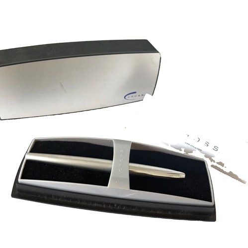 Cross stylo plume acier - plume,