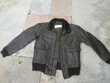 Veste pilote cuir army - pilote,