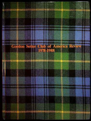 Dog book gordon - gordon, setter
