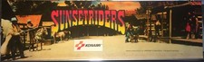 Sunset Riders Arcade Marquee