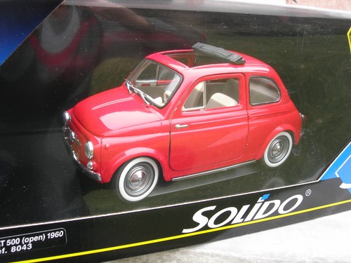 Solido metal fiat 500 - solido, 1/18