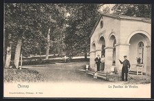 Cpa chimay pavillon de - le,