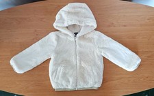 Veste fausse fourrure blanc