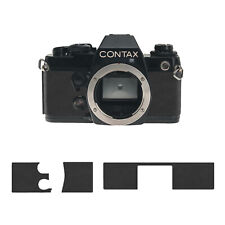 Premium Smooth Synthetic Leather Cover Kit for   ---   Contax  139   ---   Black