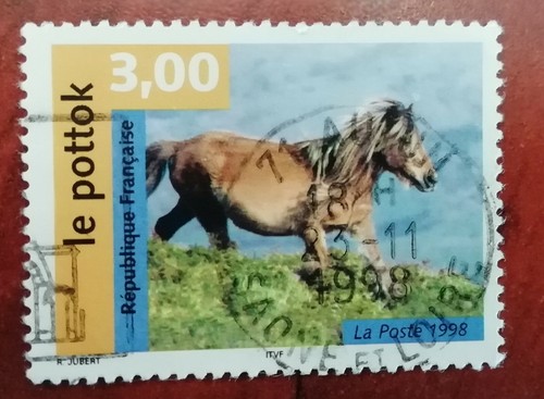 Timbre france pottok série - pottok,