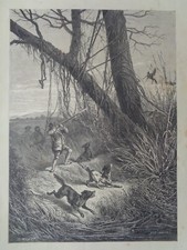 GRANDE GRAVURE ANCIENNE SUR