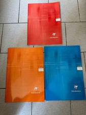 LOT  3 CAHIERS CLAIREFONTAINE