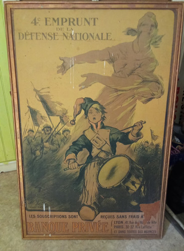 Affiche originale 4ieme
