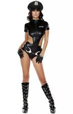 Cosplay Sexy femme Police Erotique taille S a XL  menottes  casquette gant body