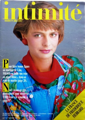 Magazine rare intimite 1985 - rare,