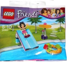 POLYBAG LEGO FRIENDS 30401 LE TOBOGAN DE LA PISCINE NEUF