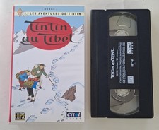 TINTIN au TIBET - Les Aventures de TINTIN HERGE - Cassette Vidéo VHS 1992