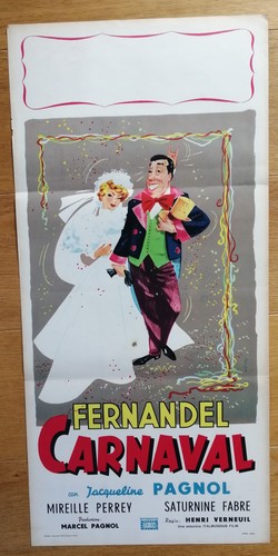 Carnaval fernandel affiche - carnaval,