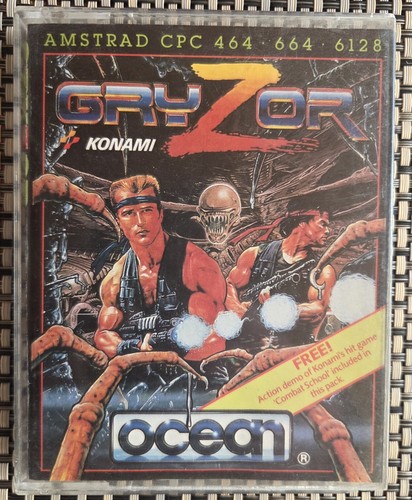 Gryzor 1987 amstrad cassette - 1987,