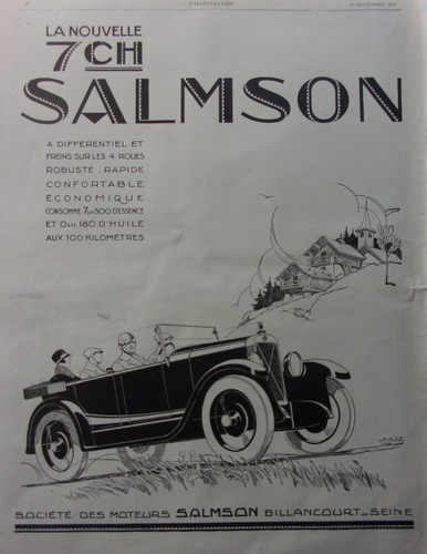 Publicite ancienne voiture - ancienne,