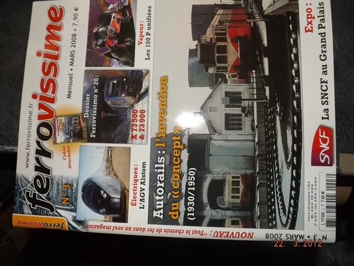 Revue ferrovissime 3 - revue,