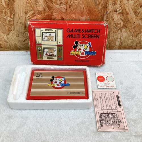 Nintendo game watch mickey - mickey, &