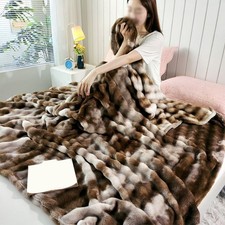 Couverture polaire corail en