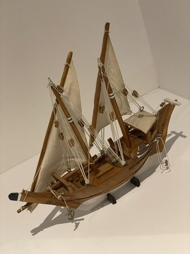Maquette bateau voile bois - maquette,