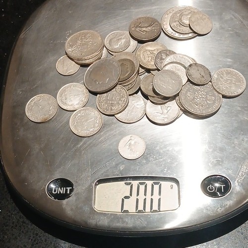 Lot 200g argent - 200g, pieces