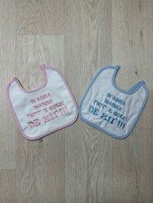 Bavette bébé imprimée