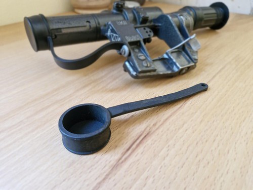 Pso rubber front - front, lens